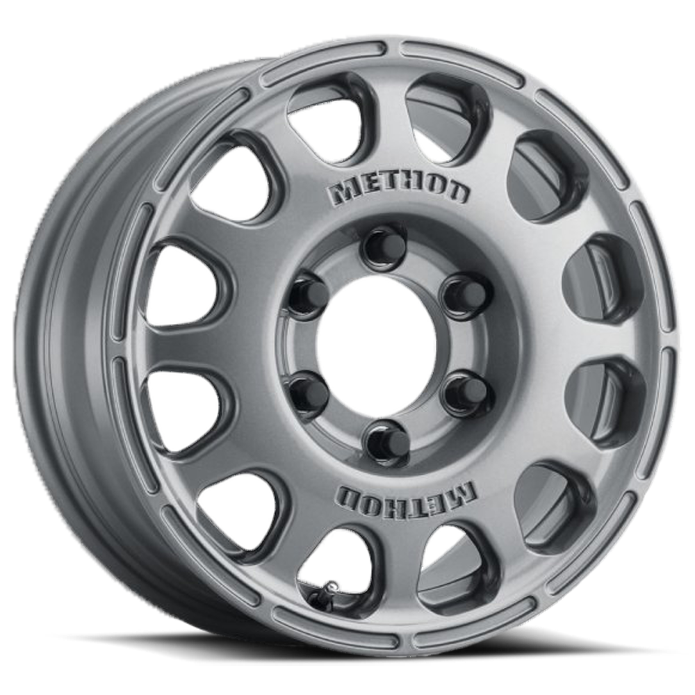 Aluminum 16x7 MR107 Gloss Titanium Method Race Wheels