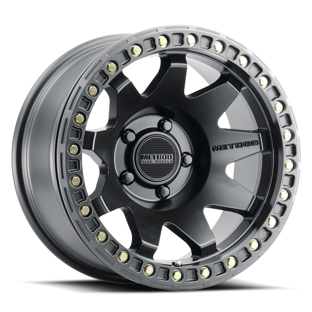 Aluminum 17x9 MR108 Matte Black MB Method Race Wheels-6