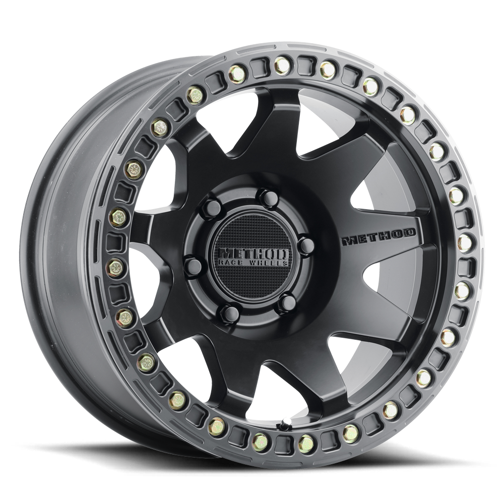 Aluminum 17x9 MR108 Matte Black MB Method Race Wheels-3