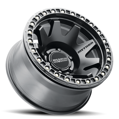 Aluminum 17x9 MR108 Matte Black MB Method Race Wheels-4