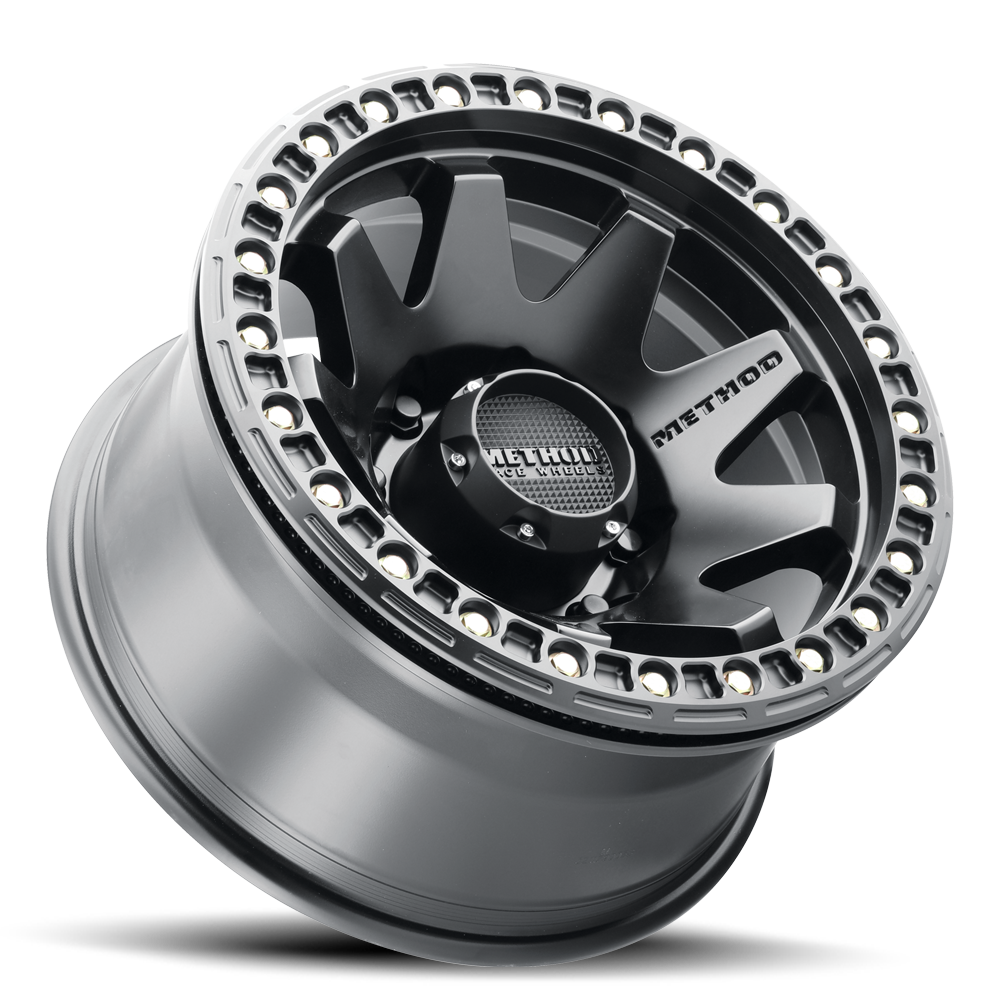 Aluminum 17x9 MR108 Matte Black MB Method Race Wheels-1