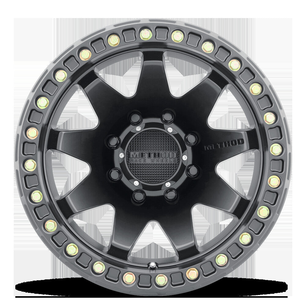 MR108, 17x9, -44mm Offset, 8x170, 130.81mm Centerbore, w/ BH-H24125-38, Method Race Wheels-3