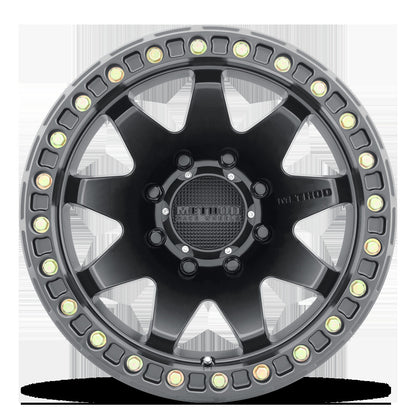 MR108, 17x9, -44mm Offset, 8x170, 130.81mm Centerbore, w/ BH-H24125-38, Method Race Wheels-3