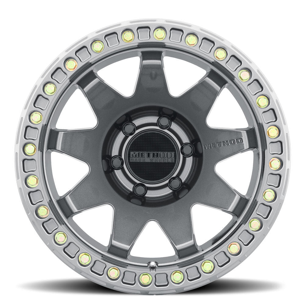 MR108, 17x9, -44mm Offset, 8x170, 130.81mm Centerbore, w/ BH-H24125-38, Method Race Wheels-1