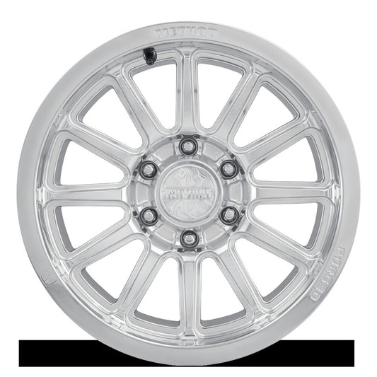 MR204 Forged, 17x8.5, 0mm Offset, Polished Clear Coat, Method Race Wheels