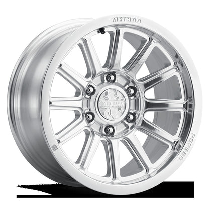 MR204 Forged, 18x9, +12mm Offset, Polished Clear Coat, Method Race Wheels-7