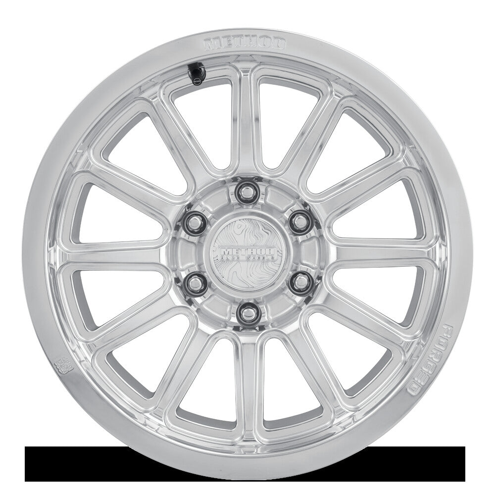 MR204 Forged, 18x9, +12mm Offset, Polished Clear Coat, Method Race Wheels-8