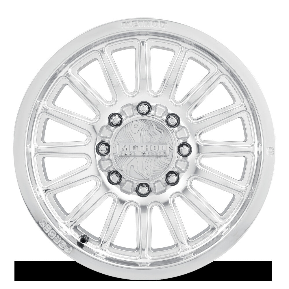MR204 Forged, 18x9, +12mm Offset, Polished Clear Coat, Method Race Wheels-4