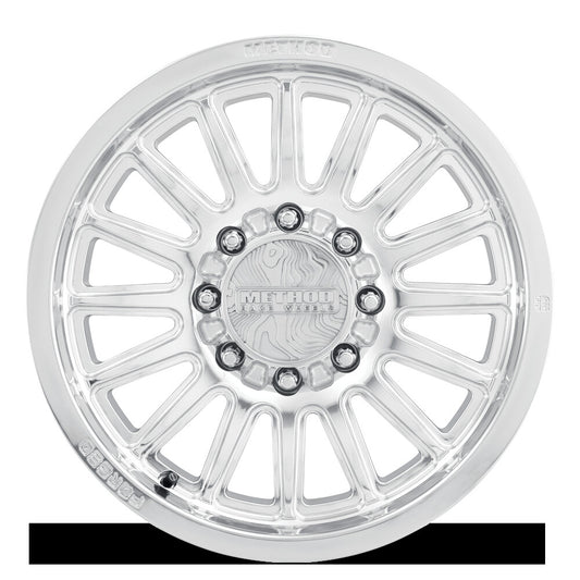 MR204 Forged, 18x9, +12mm Offset, Polished Clear Coat, Method Race Wheels