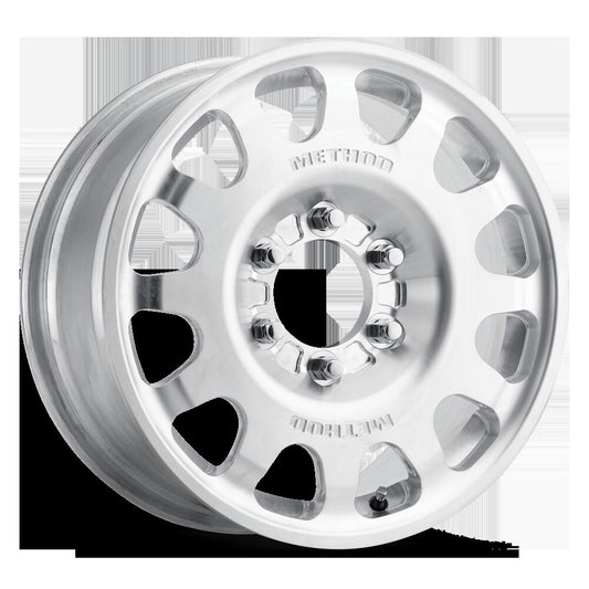 MR207 Beadlock, 18x9.5, 6x6.5, 108.71mm Centerbore, Machined Raw, Drilled, w/ BH-H24125-38, Method Race Wheels-1