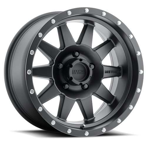 Aluminum 17x9 The Standard MR301 Matte Black MB Method Race Wheels-9