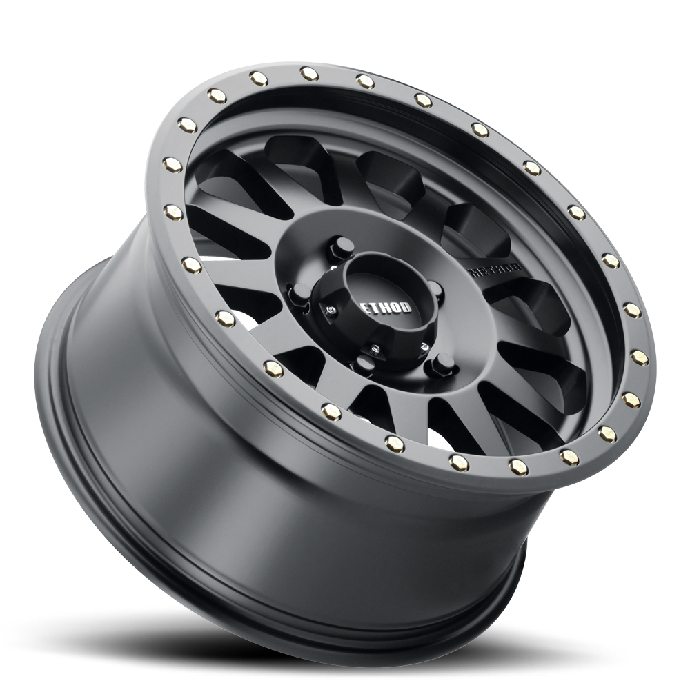 Aluminum 20x10 Double Standard MR304 Matte Black MB Method Race Wheels-8