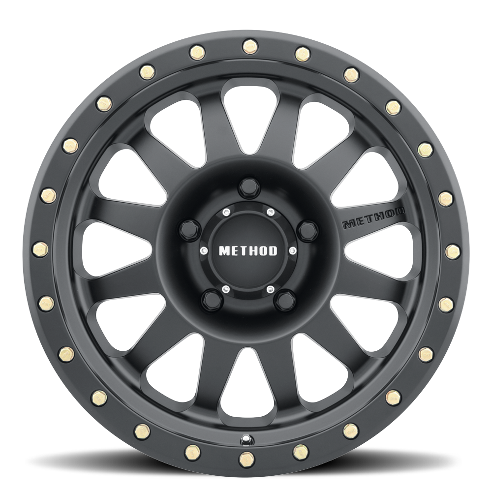 Aluminum 20x10 Double Standard MR304 Matte Black MB Method Race Wheels-9