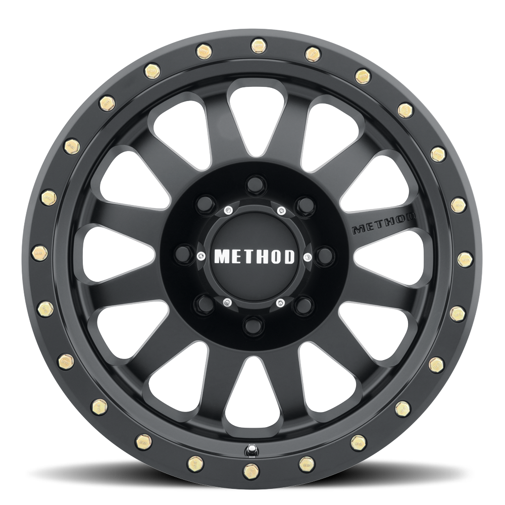 Aluminum 20x10 Double Standard MR304 Matte Black MB Method Race Wheels-5