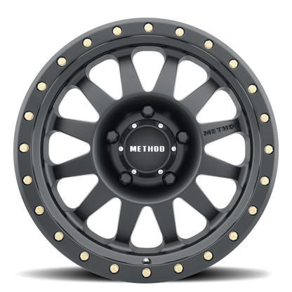 Aluminum 15x8 Double Standard MR304 Matte Black MB Method Race Wheels-6