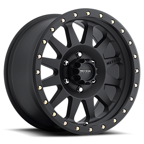 Aluminum 15x8 Double Standard MR304 Matte Black MB Method Race Wheels