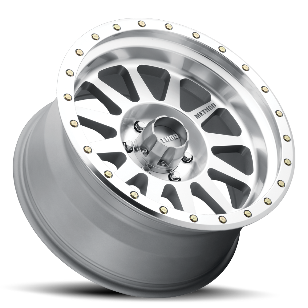 Aluminum 17x8.5 Double Standard MR304 Machined SL Clear Coat Method Race Wheels-14