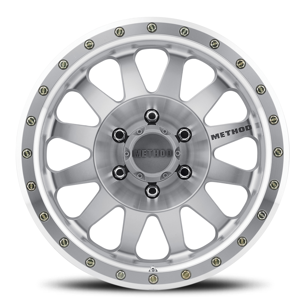 Aluminum 17x8.5 Double Standard MR304 Machined SL Clear Coat Method Race Wheels-15