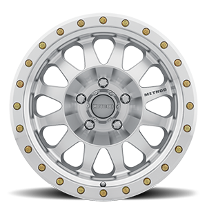 Aluminum 17x8.5 Double Standard MR304 Machined SL Clear Coat Method Race Wheels-12