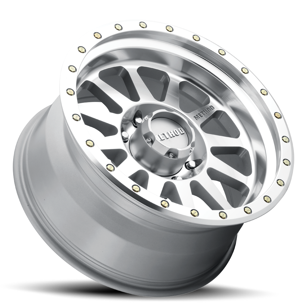 Aluminum 17x8.5 Double Standard MR304 Machined SL Clear Coat Method Race Wheels-4