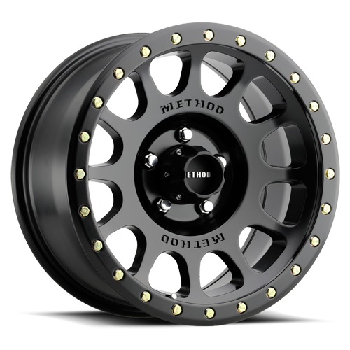 Aluminum 20x10 NV MR305 Matte Black MB Method Race Wheels-7