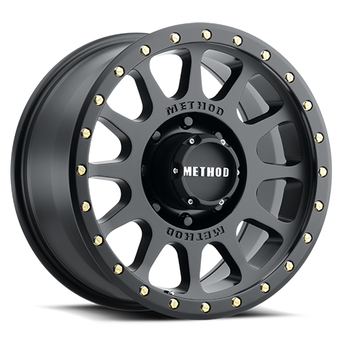 Aluminum 20x10 NV MR305 Matte Black MB Method Race Wheels