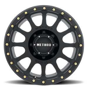 Aluminum 20x10 NV MR305 Matte Black MB Method Race Wheels-1