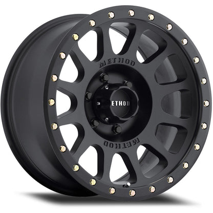 MR305 NV HD, 16x7, 0mm Offset, Matte Black, Method Race Wheels-1