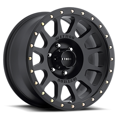 Aluminum 18x9 NV MR305 Matte Black MB Method Race Wheels-18