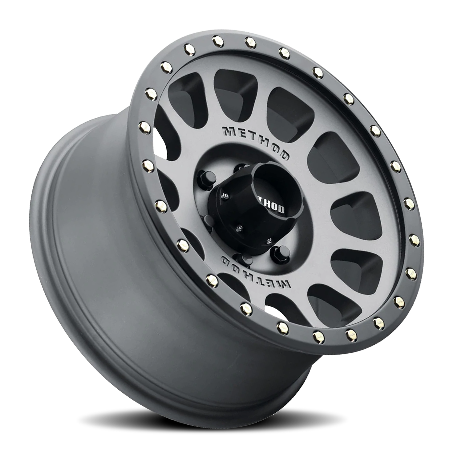 Aluminum 18x9 NV MR305 Titanium TT Matte Black Lip Method Race Wheels-16