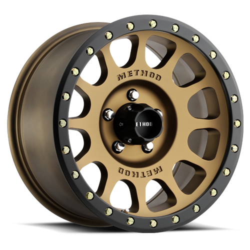 Aluminum 18x9 NV MR305 Bronze BRZ Black Street Loc Method Race Wheels-11