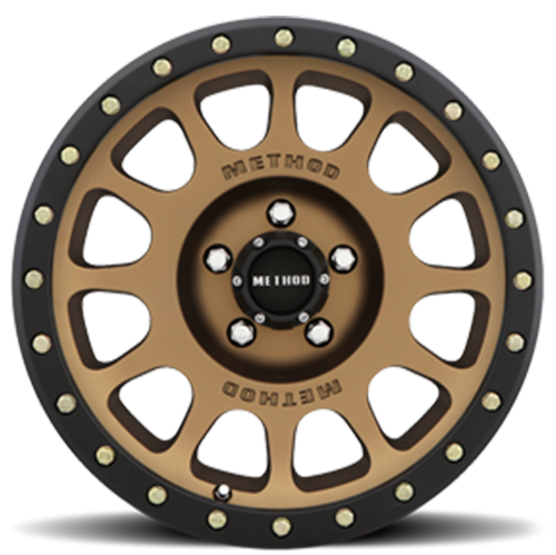 Aluminum 18x9 NV MR305 Bronze BRZ Black Street Loc Method Race Wheels-12