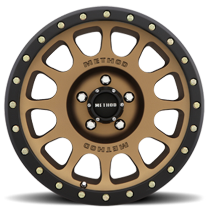 Aluminum 18x9 NV MR305 Bronze BRZ Black Street Loc Method Race Wheels-12