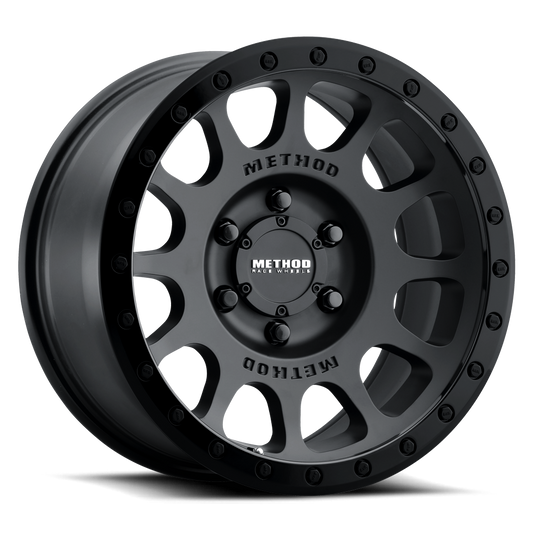 Aluminum 18x9 NV HD MR305 Matte Black MB Method Race Wheels