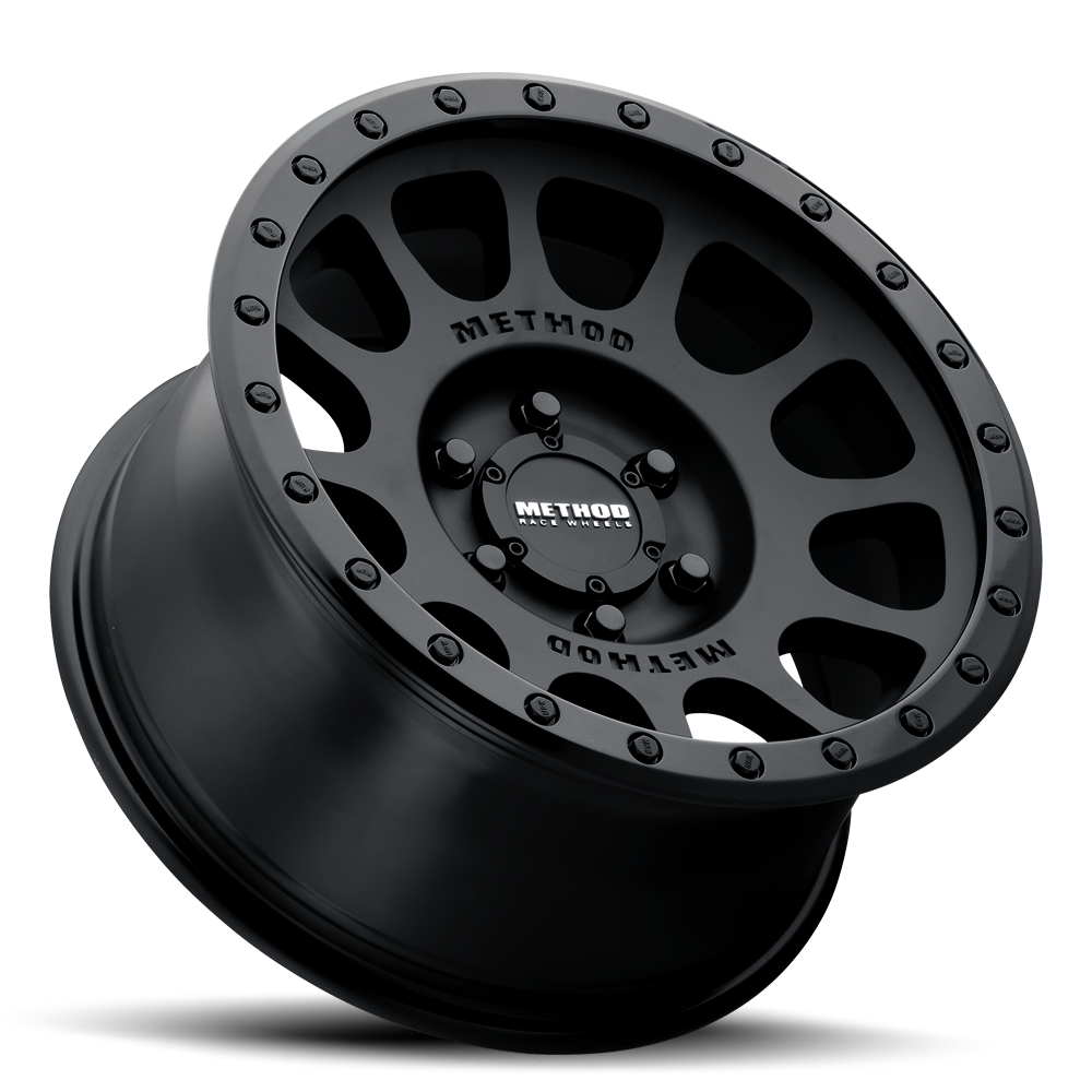 Aluminum 18x9 NV HD MR305 Matte Black MB Method Race Wheels-1