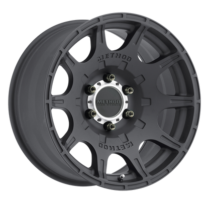 Aluminum 18x9 Roost MR308 Matte Black MB Method Race Wheels