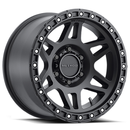 Aluminum 17x9 MR312 Matte Black MB Method Race Wheels