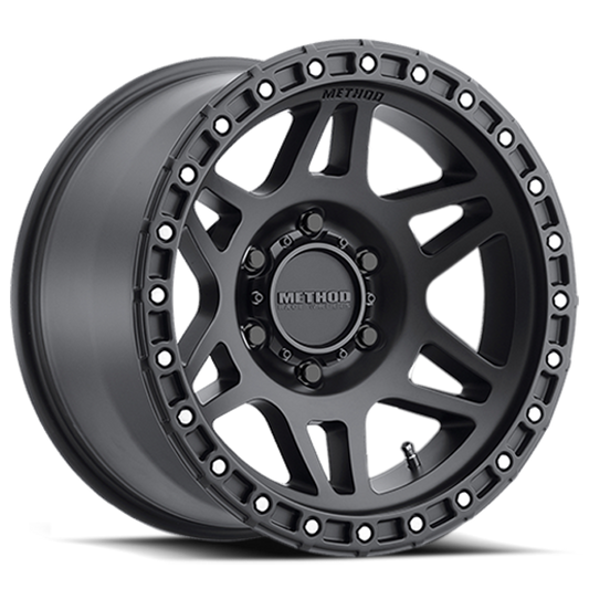 Aluminum 17x9 MR312 Matte Black MB Method Race Wheels