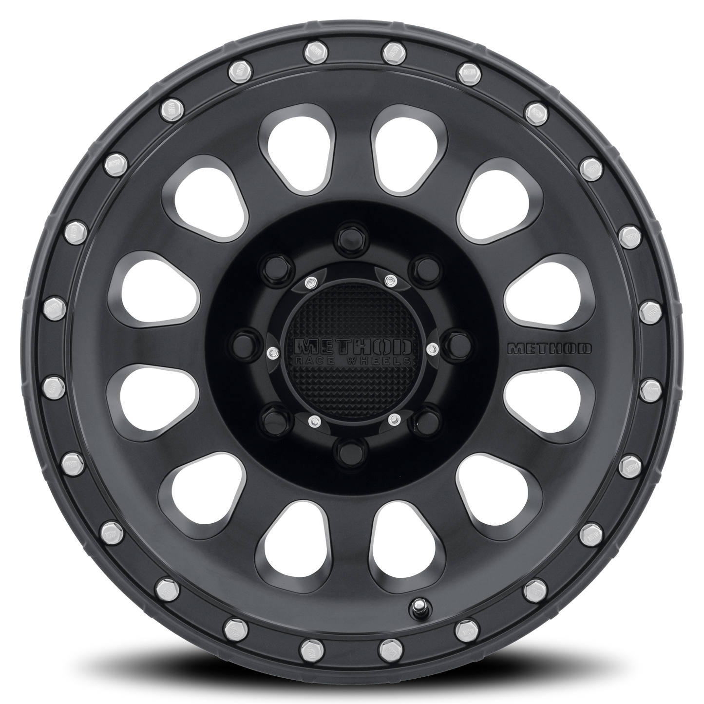 Aluminum 20x10 MR315 Matte Black MB Method Race Wheels-5