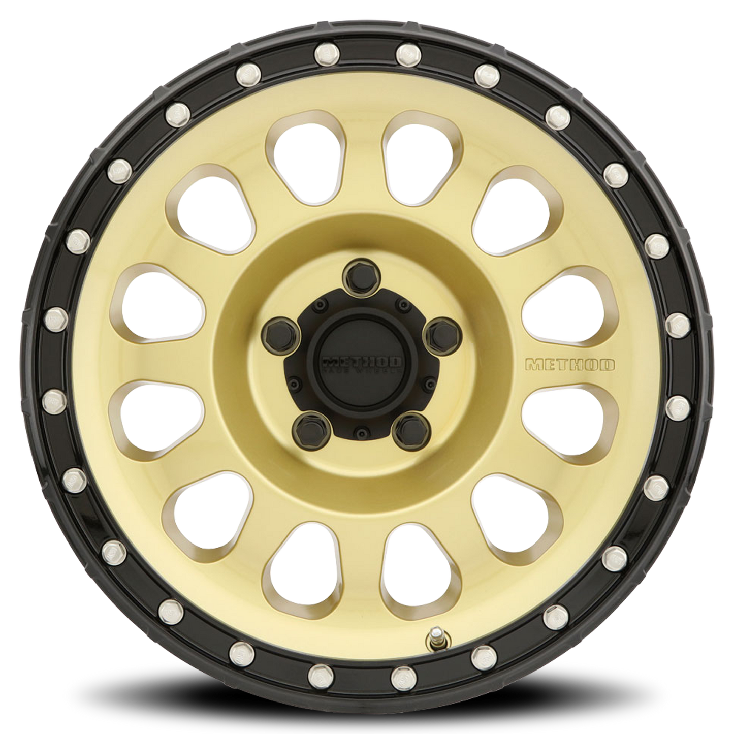 Aluminum 20x9 MR315 Gold GD Black Street Loc Method Race Wheels-11