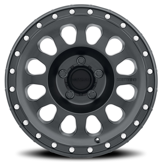 Aluminum 20x9 MR315 Bolt Pattern 5 On 127 Offset 18 Lip Size 2.13 Matte Black MB Method Race Wheels-1