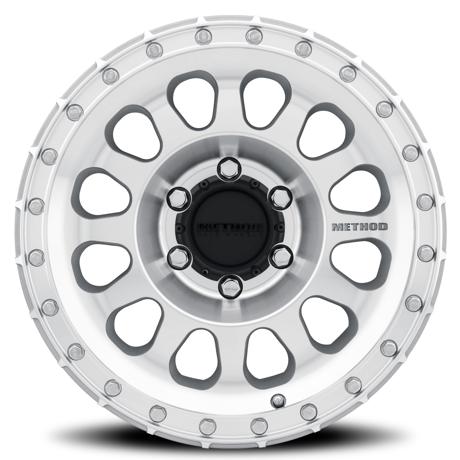 Aluminum 17x8.5 MR315 Machined SL Clear Coat Method Race Wheels-17