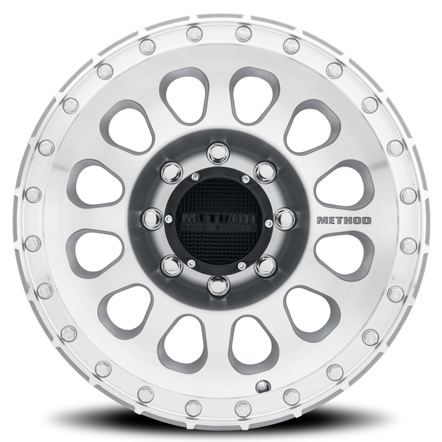 Aluminum 17x8.5 MR315 Machined SL Clear Coat Method Race Wheels-8