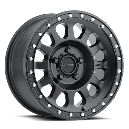 Aluminum 17x9 MR315 Matte Black MB Method Race Wheels-7