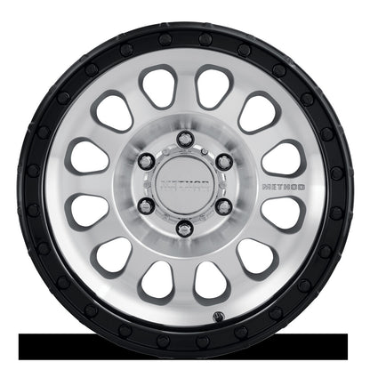 MR315, 17x9, -12mm Offset, Machined Gloss Black Lip, Method Race Wheels-2