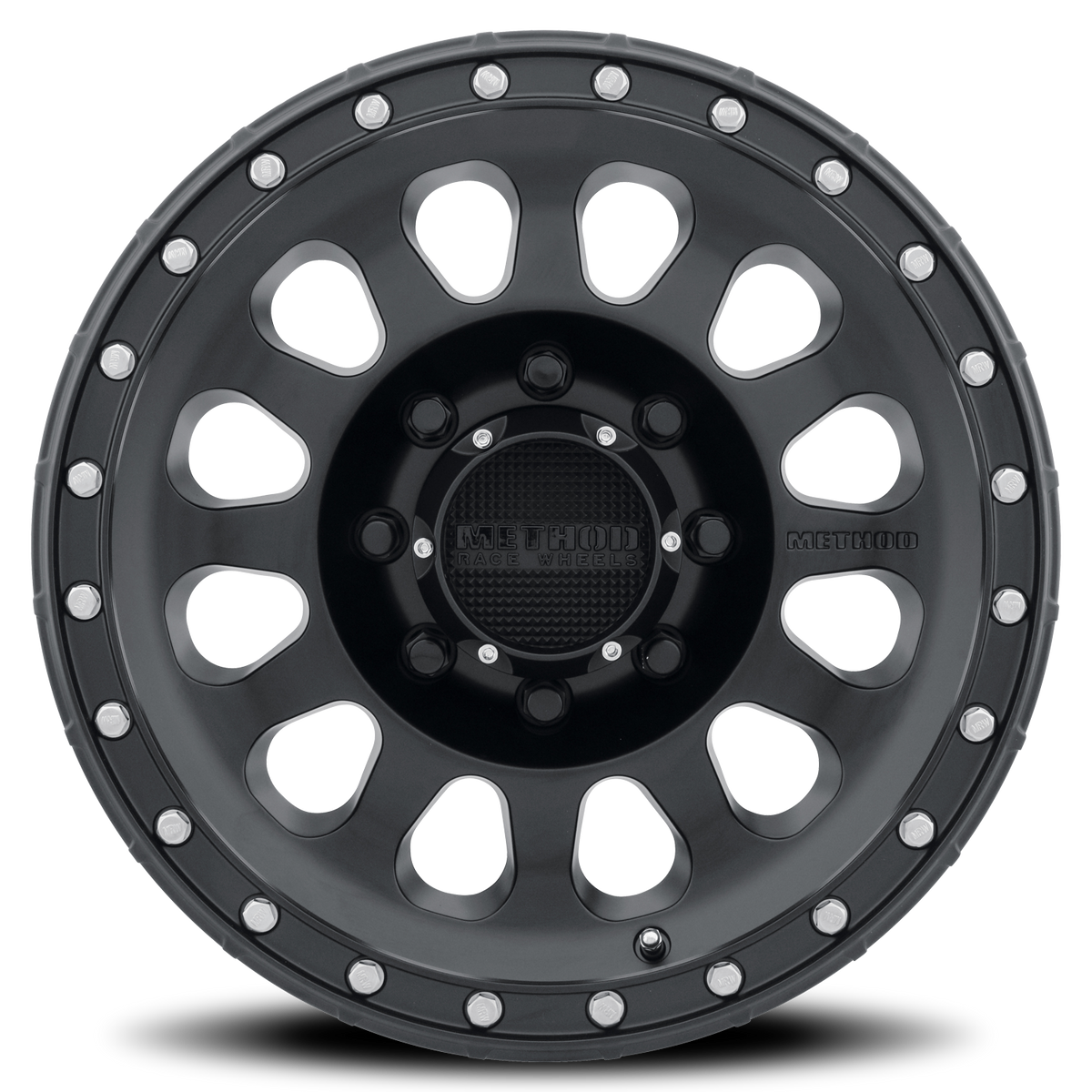 Aluminum 17x9 MR315 Matte Black MB Method Race Wheels-3