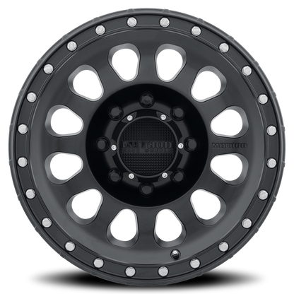 Aluminum 17x9 MR315 Matte Black MB Method Race Wheels-3