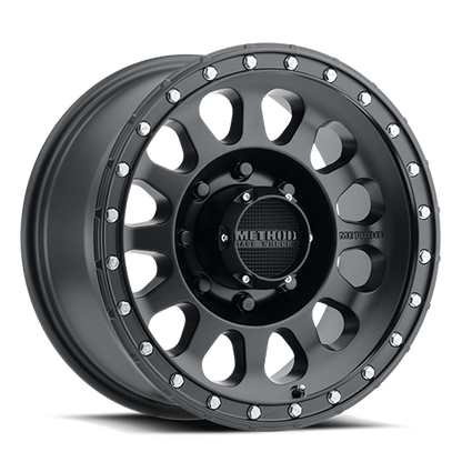 Aluminum 17x9 MR315 Matte Black MB Method Race Wheels