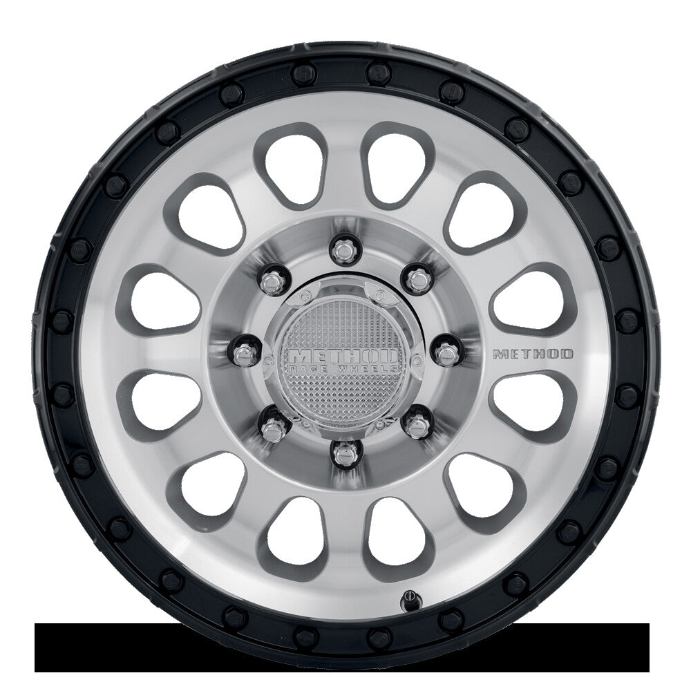 MR315, 18x9, +18mm Offset, Gloss Black Lip, Method Race Wheels-4