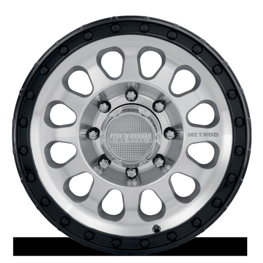 MR315, 18x9, +18mm Offset, Gloss Black Lip, Method Race Wheels